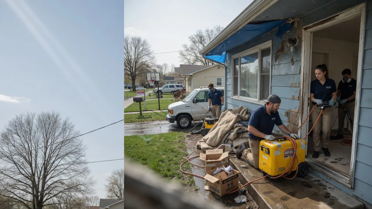 Basement Flood Cleanup in Milan, PA near me